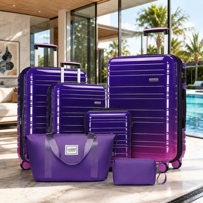 Travel Luggage Set (6 pcs)