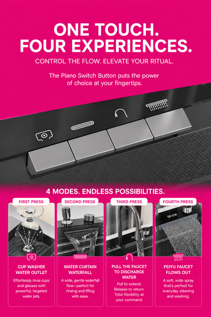 Smart Waterfall Sink
