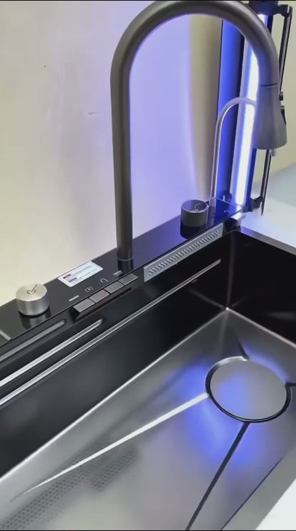 Smart Waterfall Sink